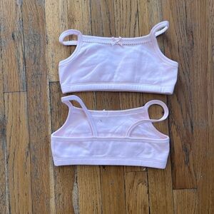 Hanna Andersson Pink Kids Bralette Set
